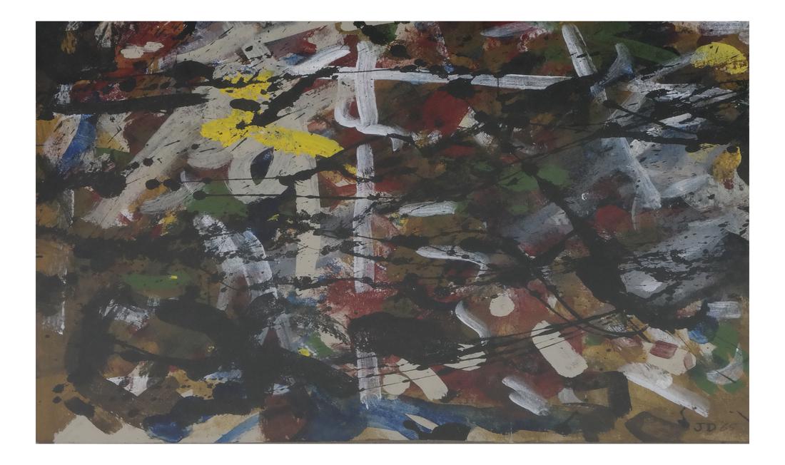 Attributed To Jean Dubuffet, Abstract (1 of 5)