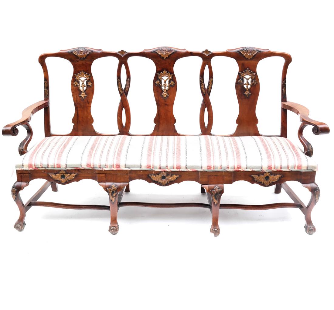 Georgian-Style Settee (1 of 10)
