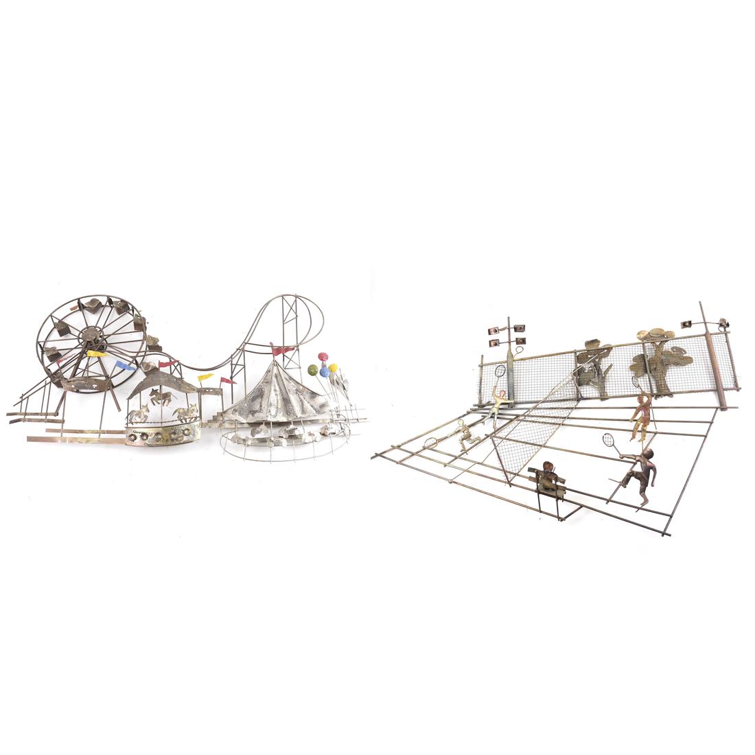 Two Sculptural Wall Appliques (1 of 10)