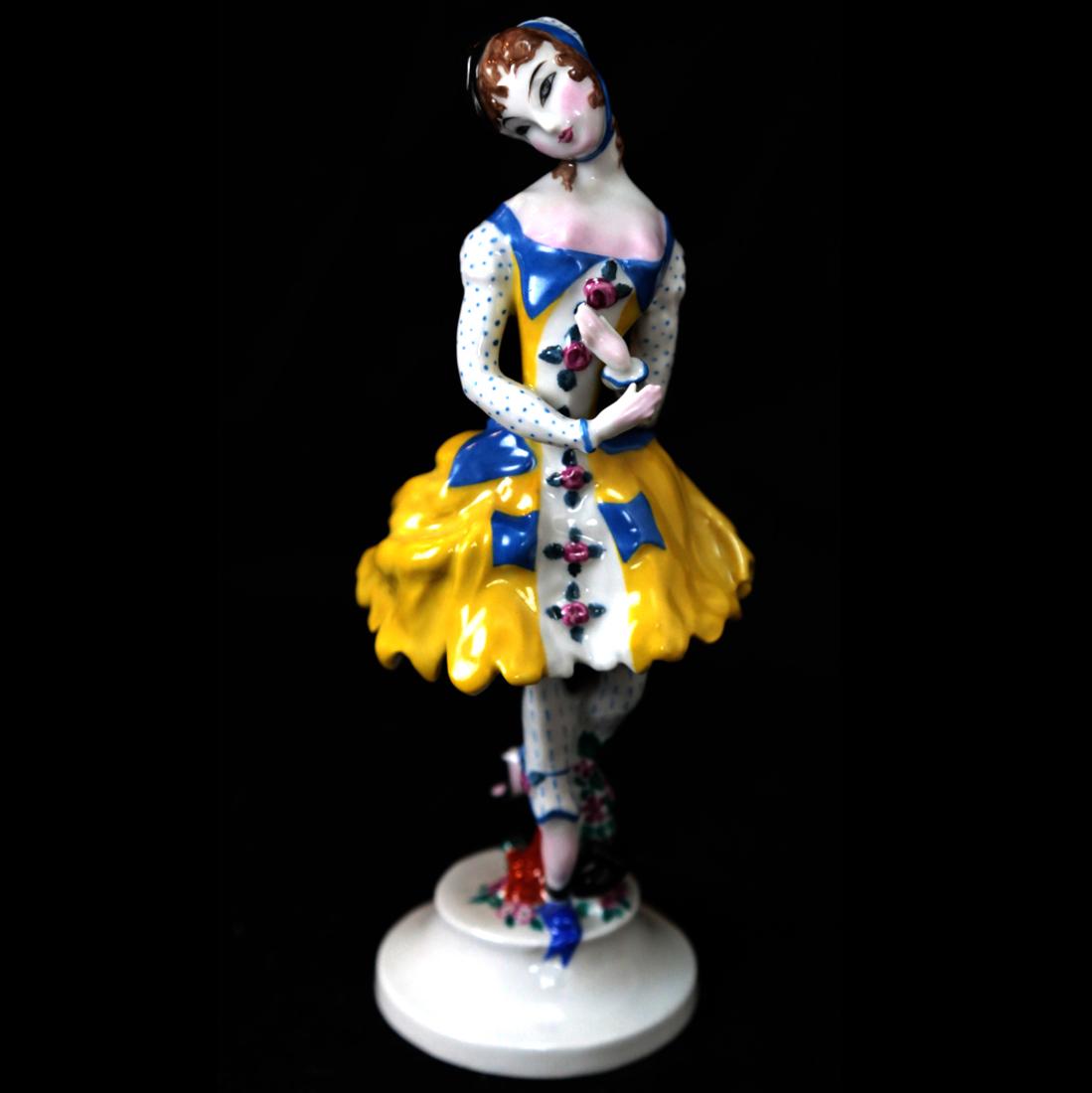 Russian Porcelain Dancer Figure (1 of 6)