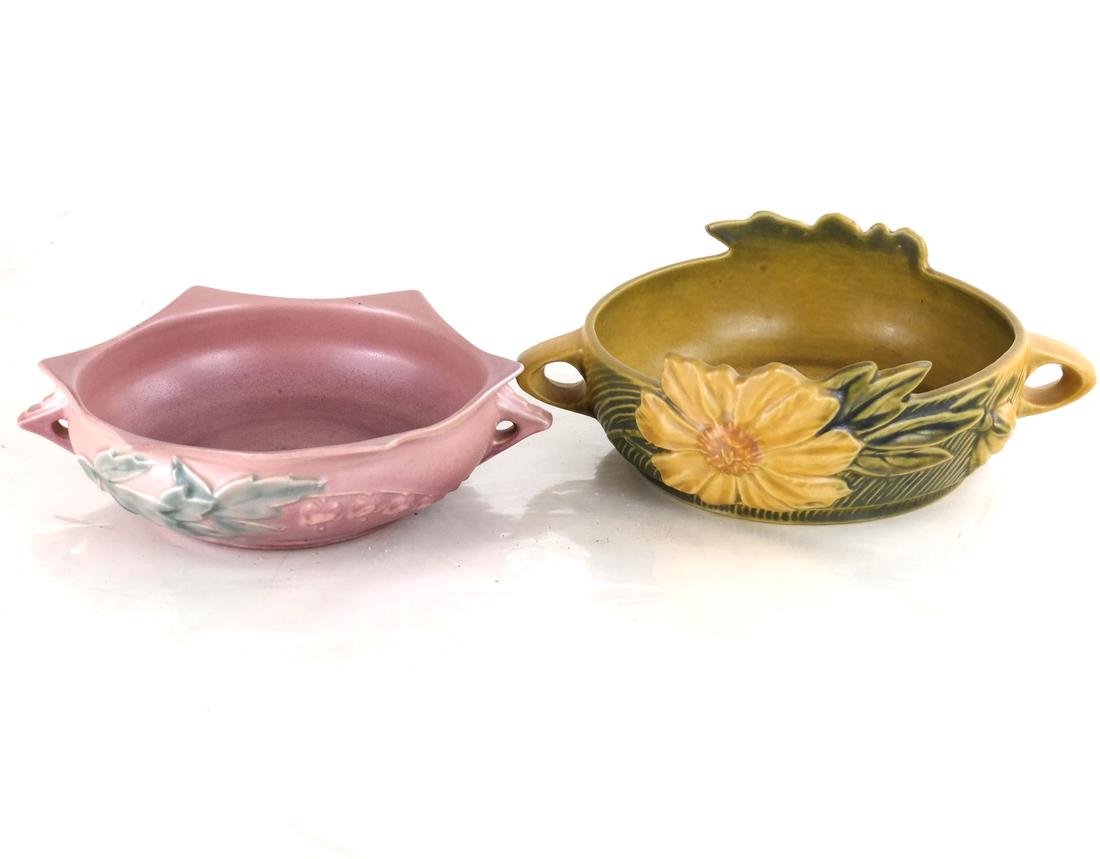 Two Roseville Pottery Bowls (1 of 8)