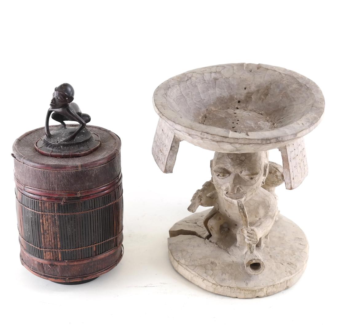 Two African Tribal Vessels (1 of 9)