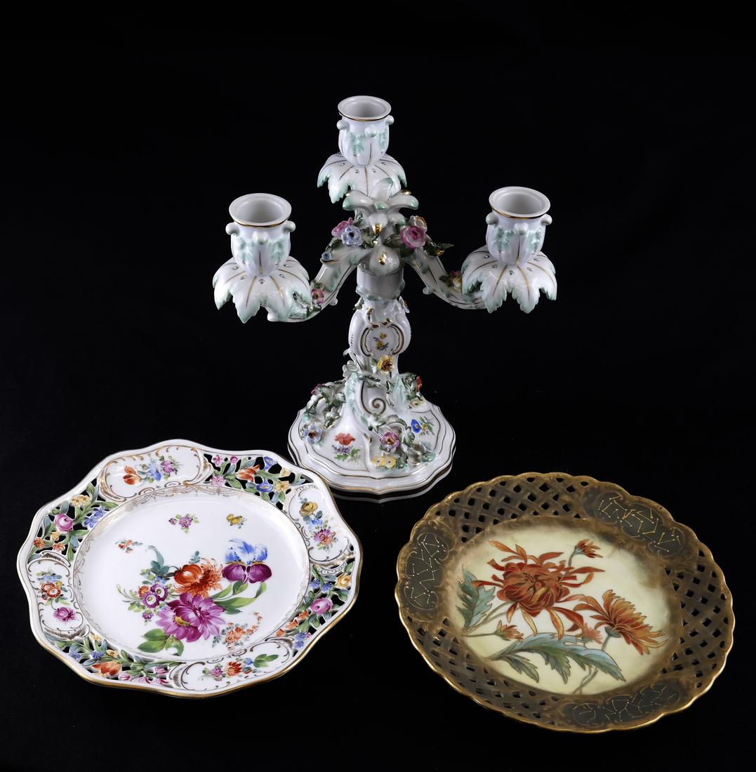 Three Continental Porcelain Articles (1 of 8)