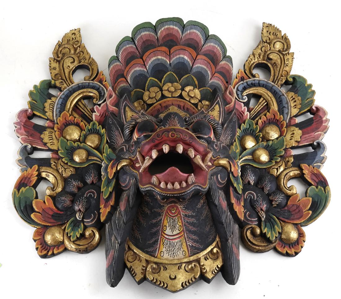 Indonesia Southeast Asian Ceremonial Mask (1 of 7)