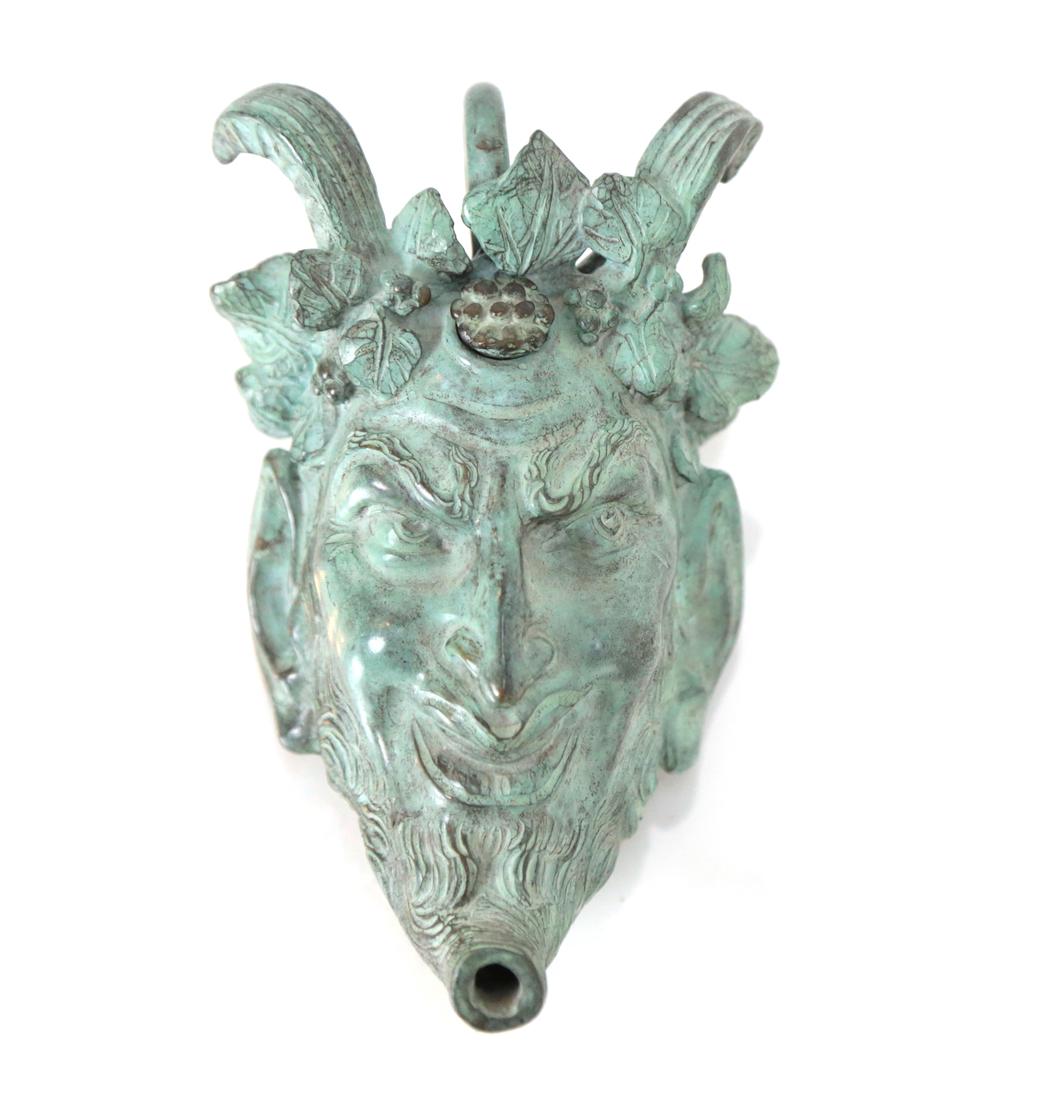 Ferdinando De Luca, Bronze Satyr Oil Lamp (1 of 6)
