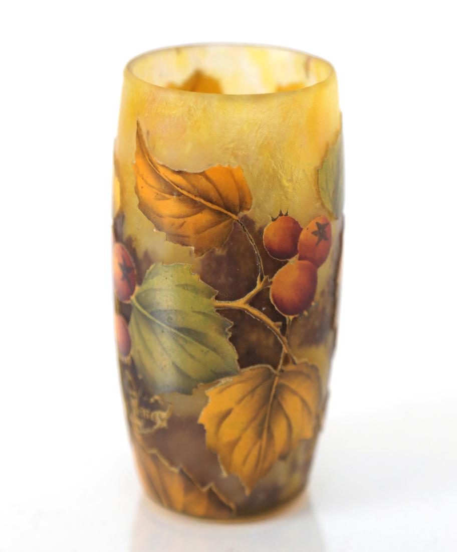 Daum Nancy Art Glass Vase (1 of 7)