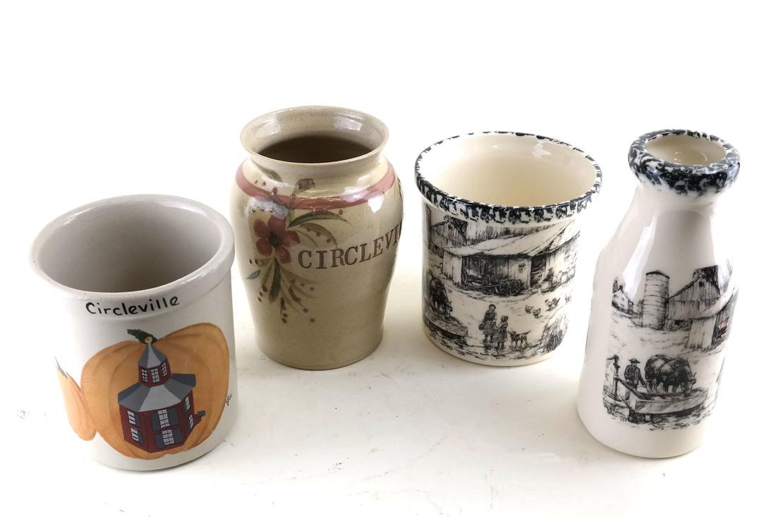 Four Ceramic Vases (1 of 8)