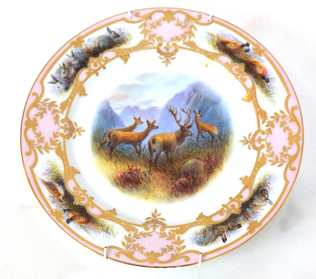 Hand-Painted Limoges Charger (1 of 6)