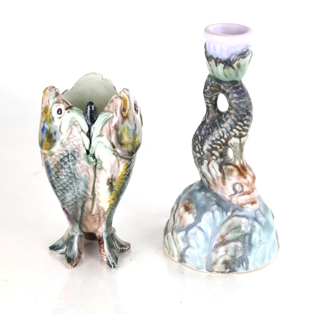Two Glazed Majolica Articles (1 of 8)