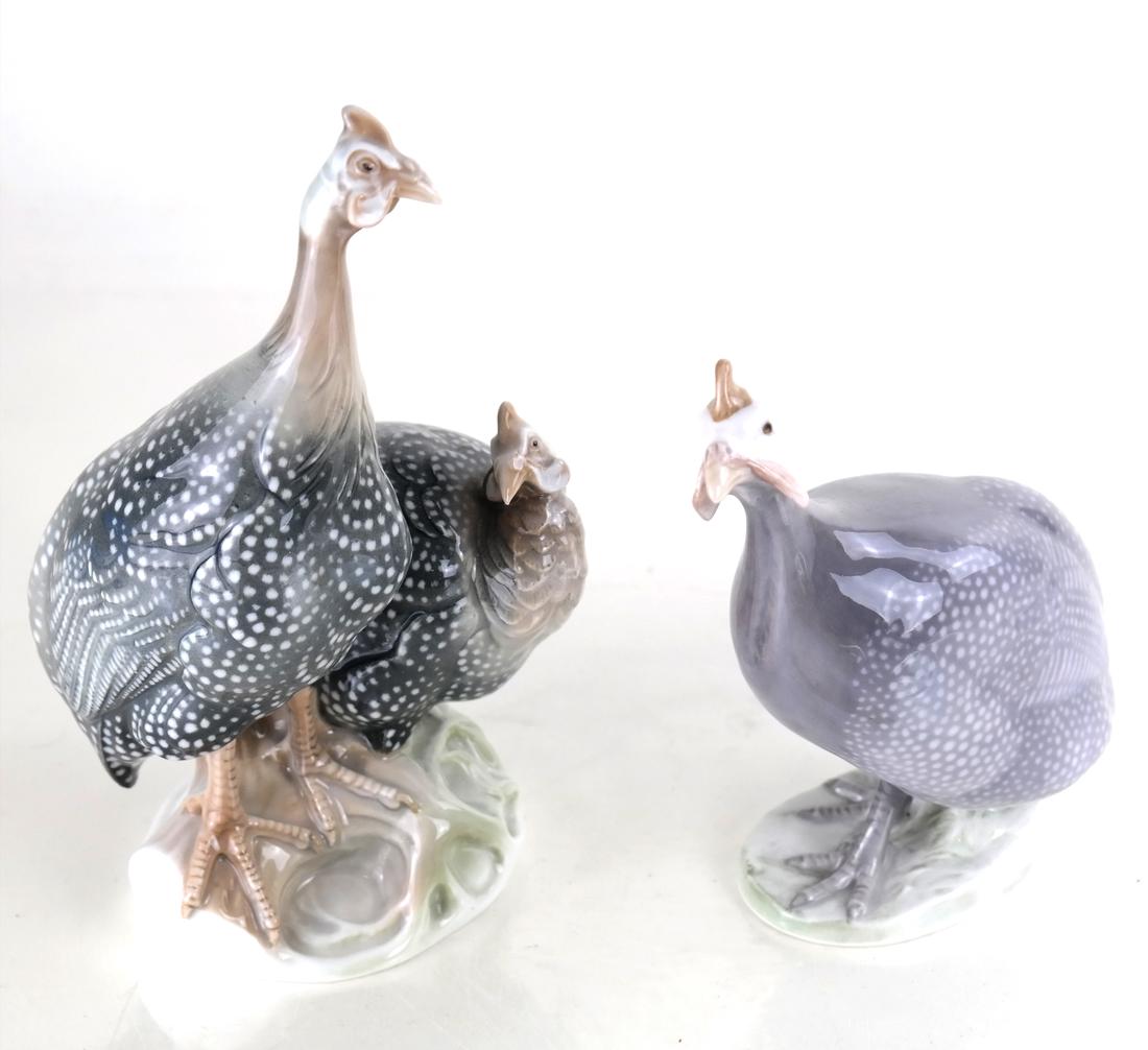 Two Continental Porcelain Peafowl Groups (1 of 4)