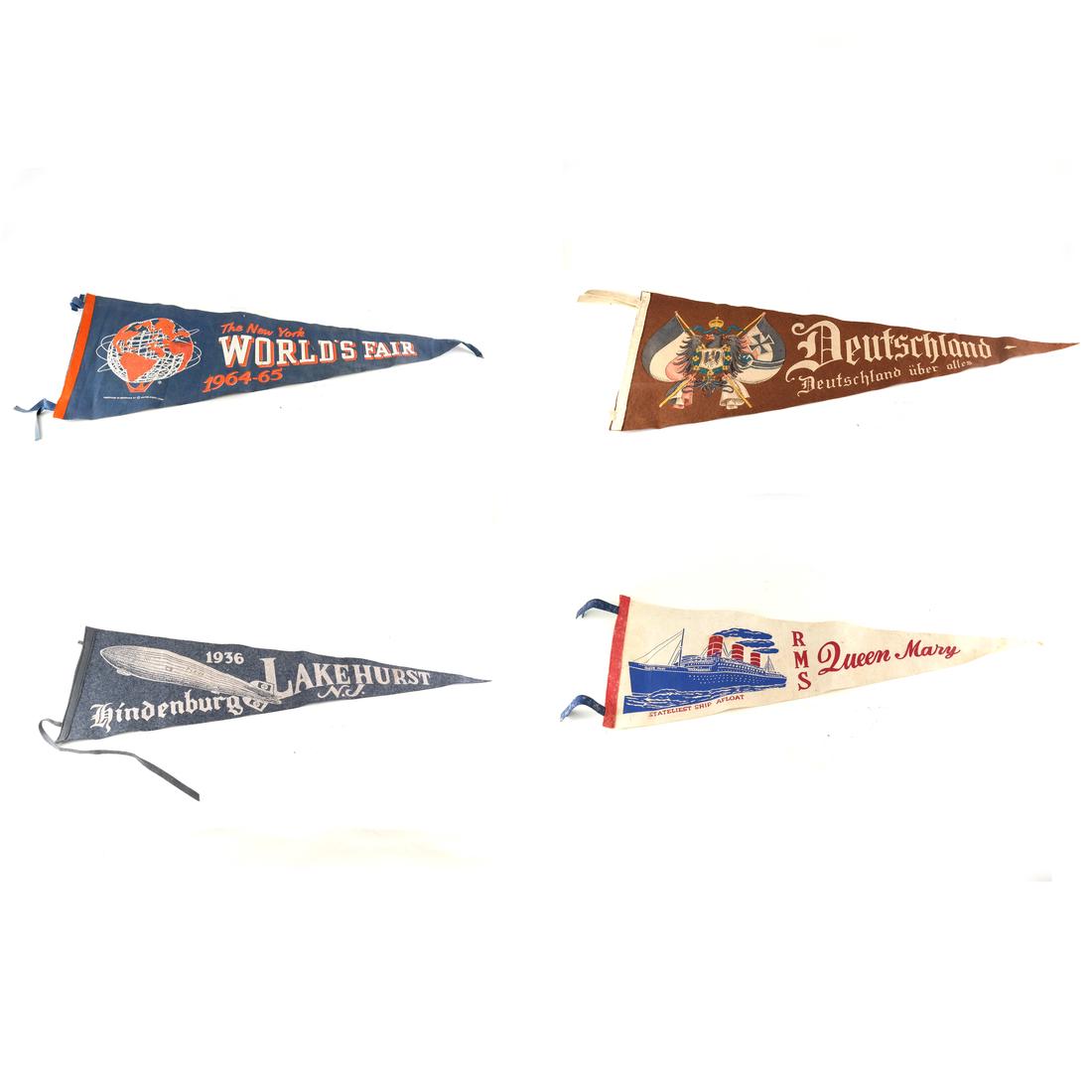 Collection of Four Pennants (1 of 9)