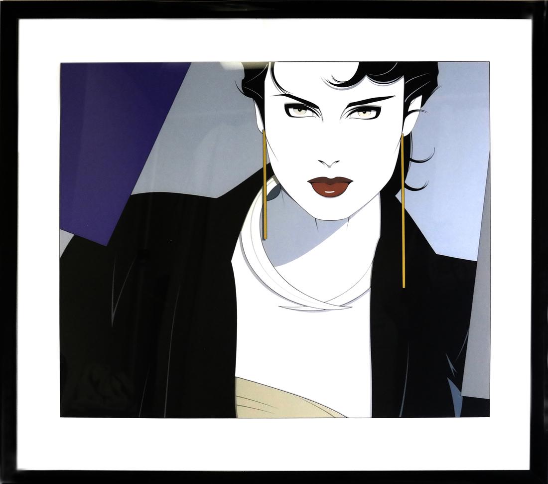 Patrick Nagel, Woman in Black (1 of 7)