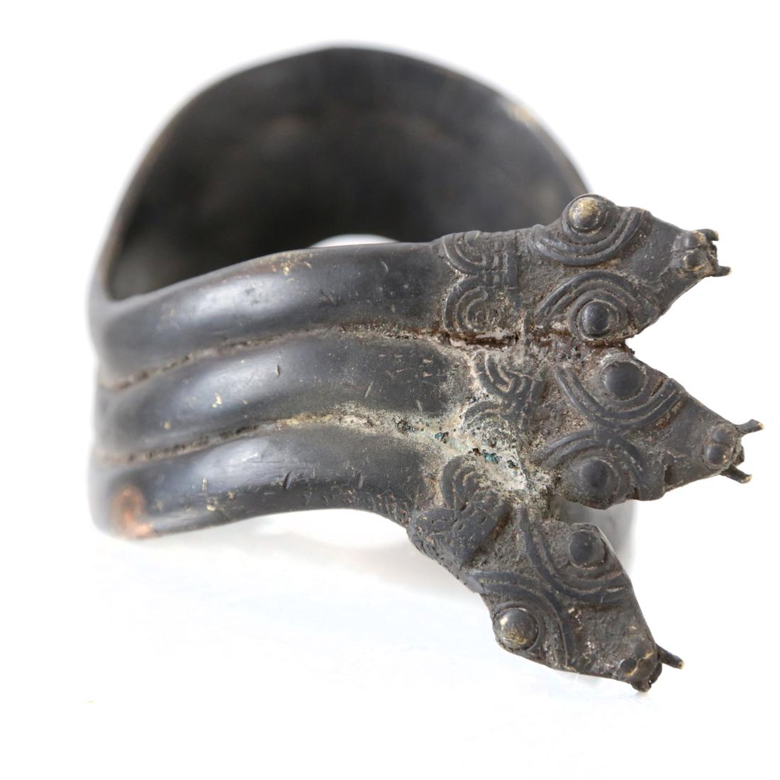 African Bronze Serpent Bracelet (1 of 3)