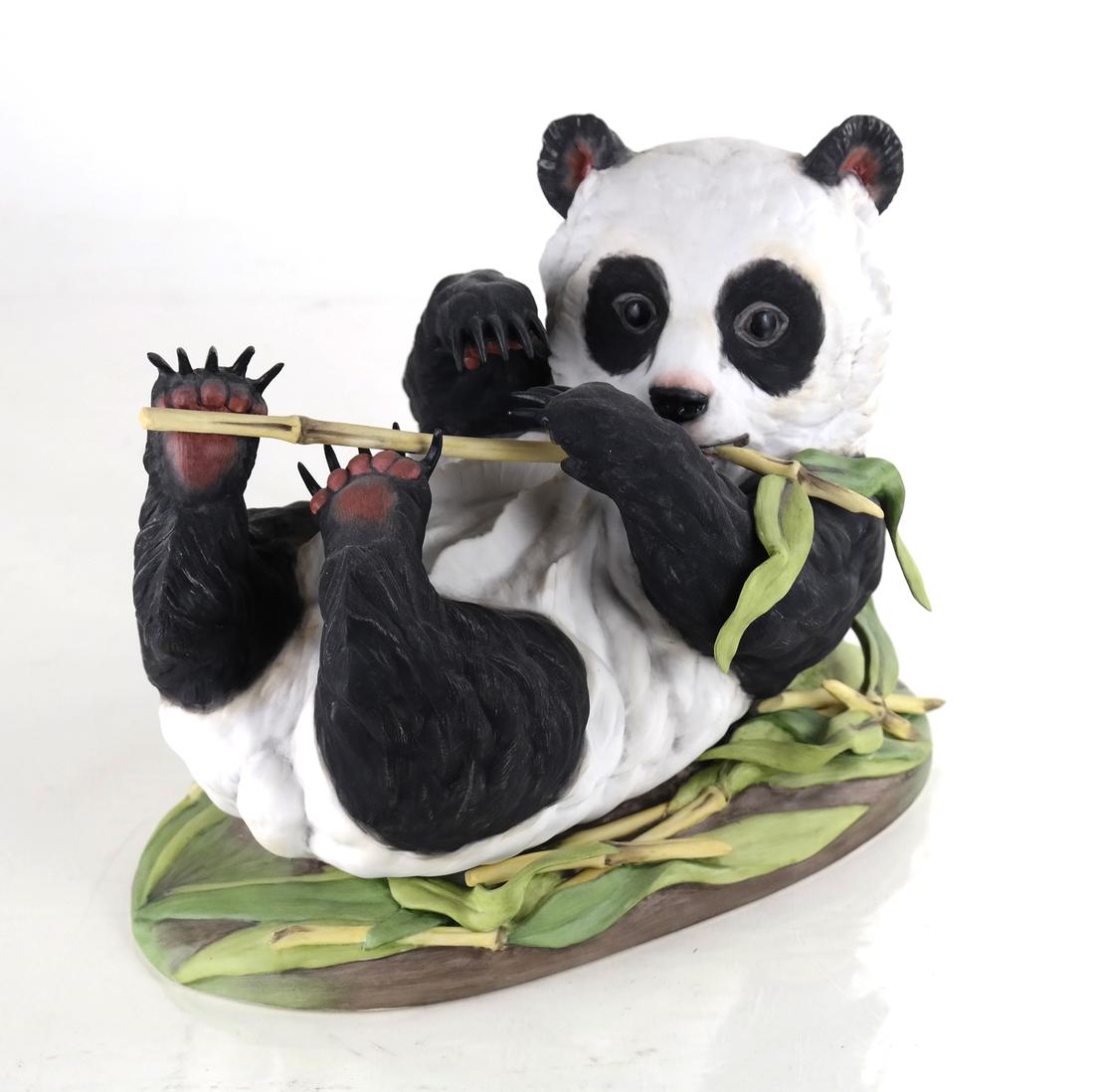 Boehm Porcelain Panda Cub Figure (1 of 6)
