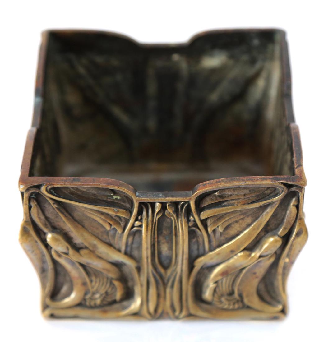 Art Nouveau Bronze Planter (1 of 5)