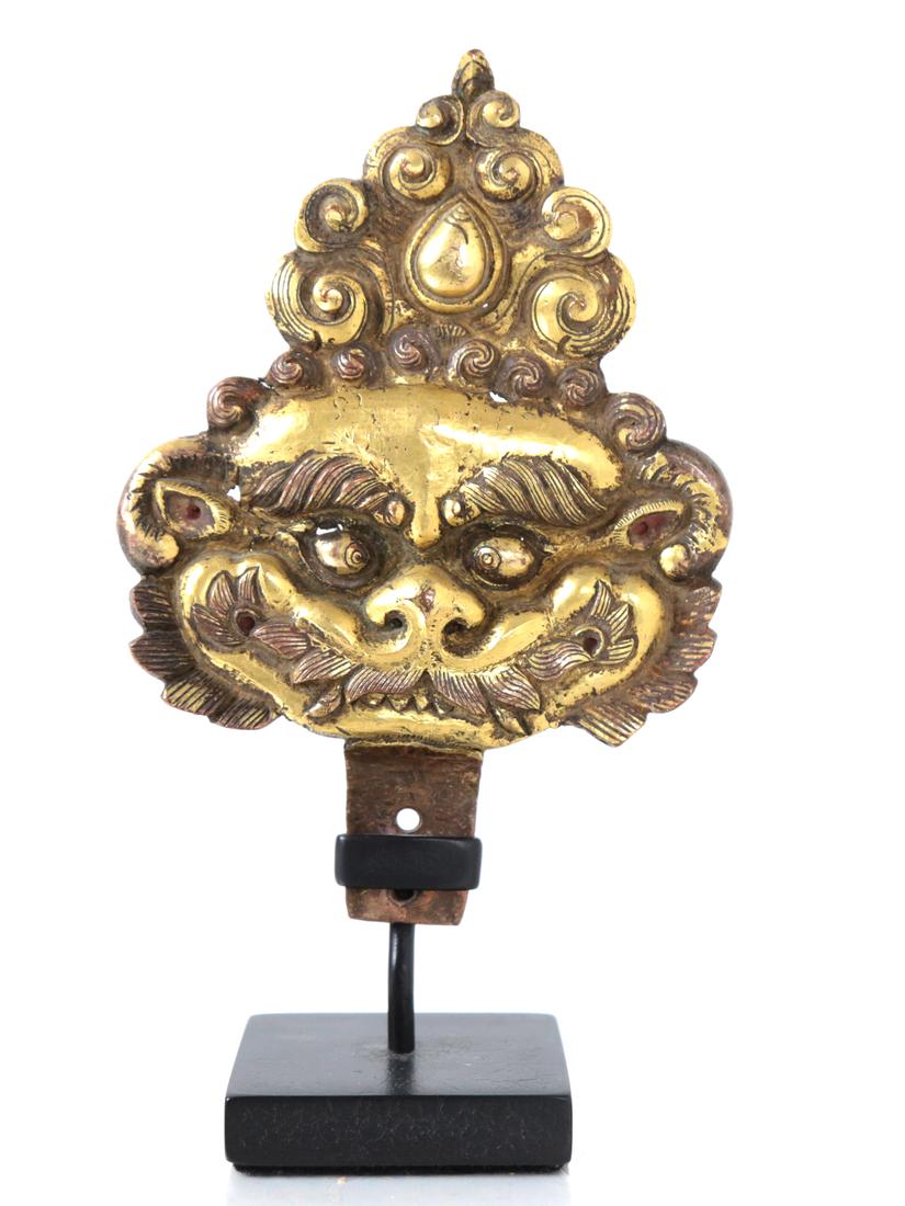 Early Chinese Bronze Head of A Dragon (1 of 5)