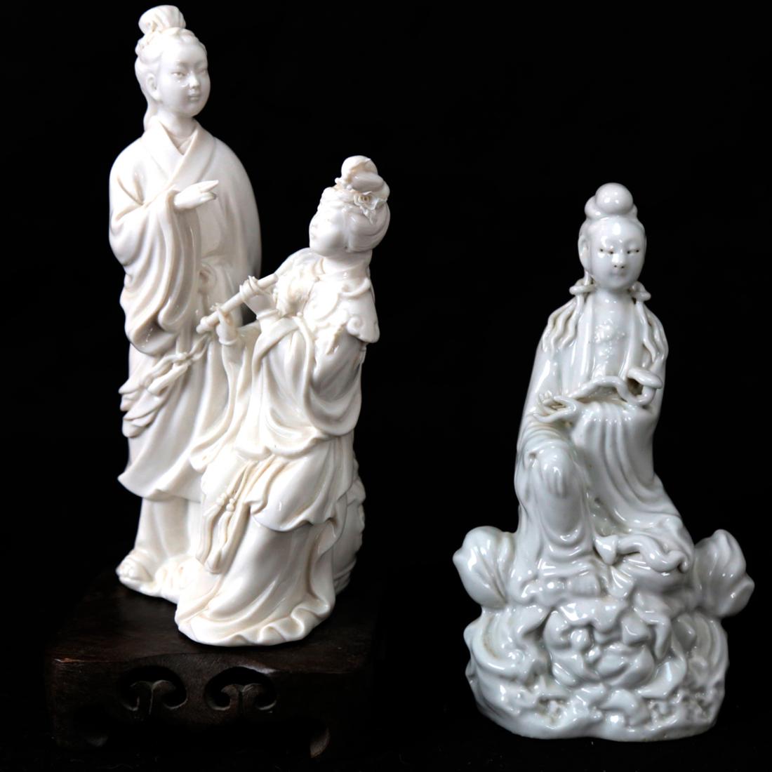 Two Chinese Blanc de Chine Groups (1 of 8)