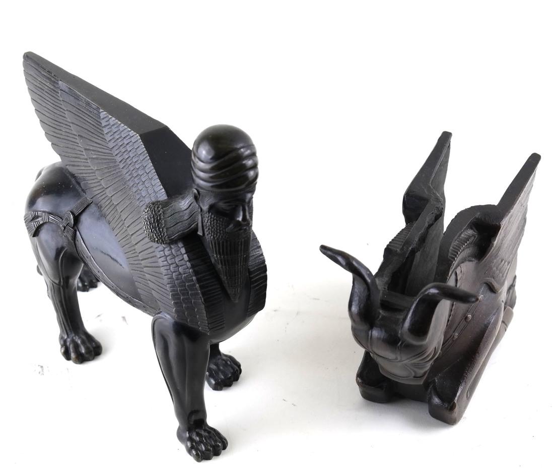 Bronze Sphinx & A Water Buffalo (1 of 7)