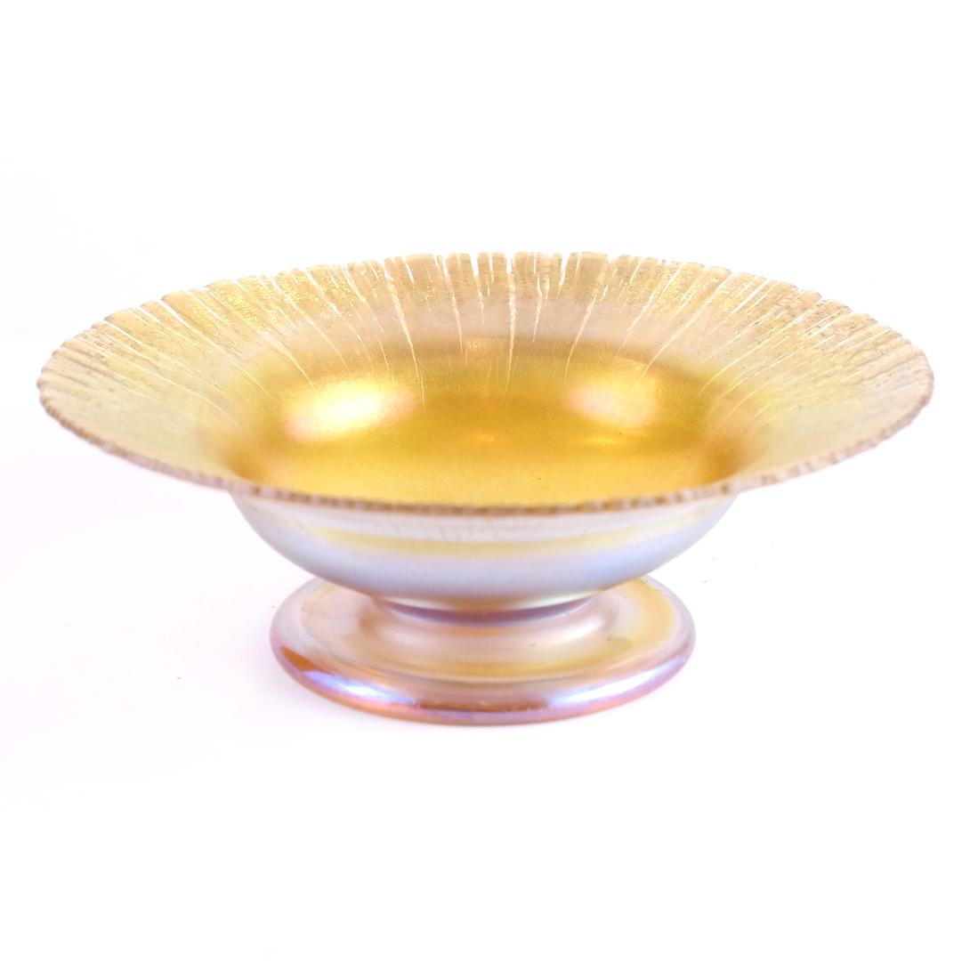 Tiffany Art Glass Compote (1 of 7)