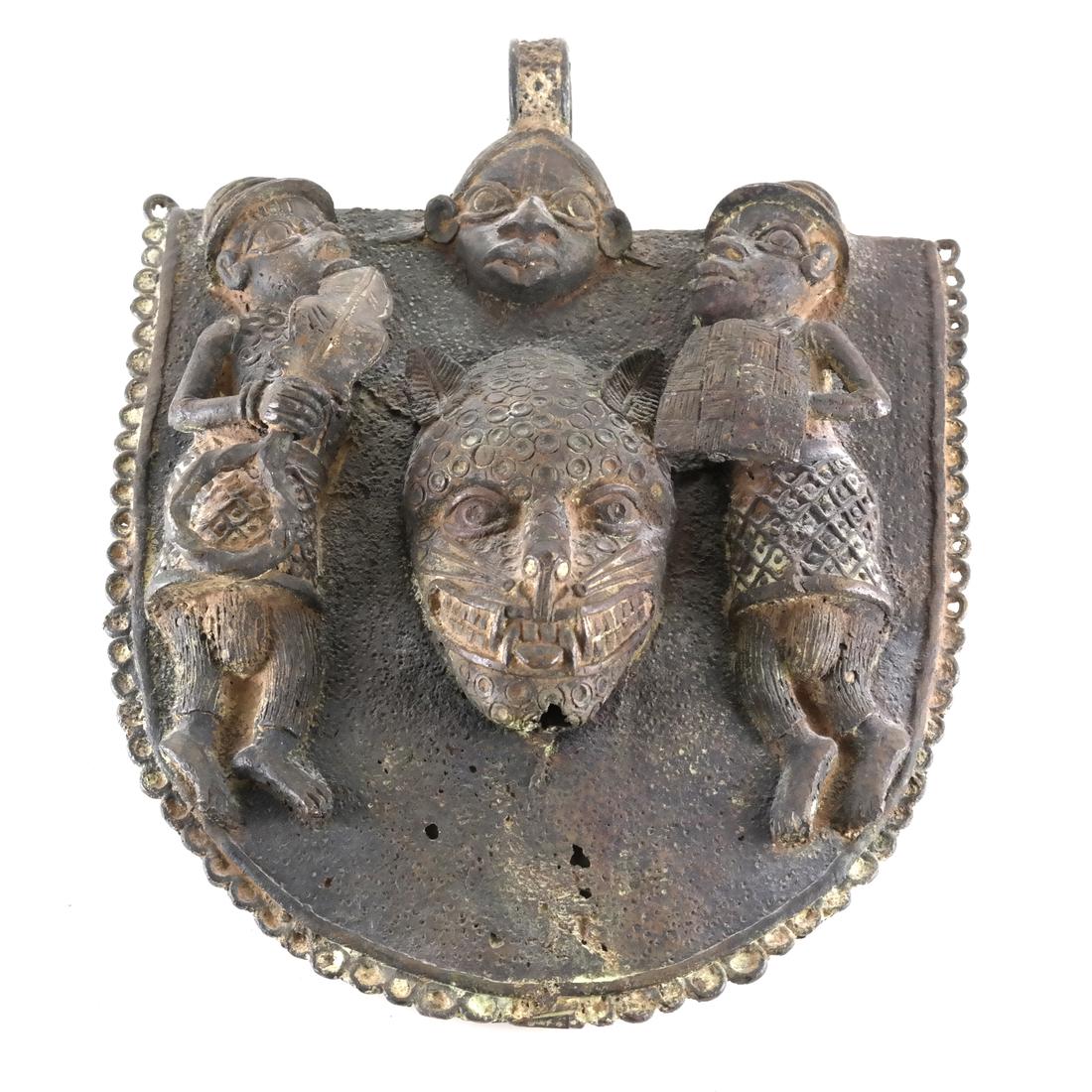 African Bronze Shield (1 of 6)