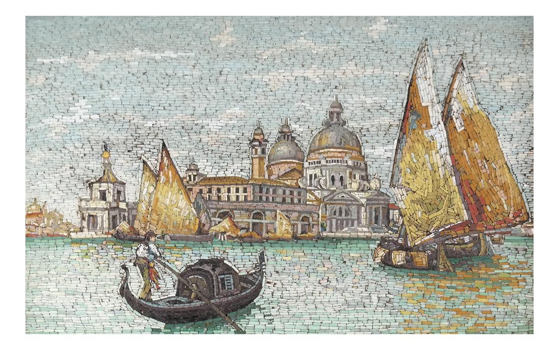 Micromosaic Plaque, Venice (1 of 5)