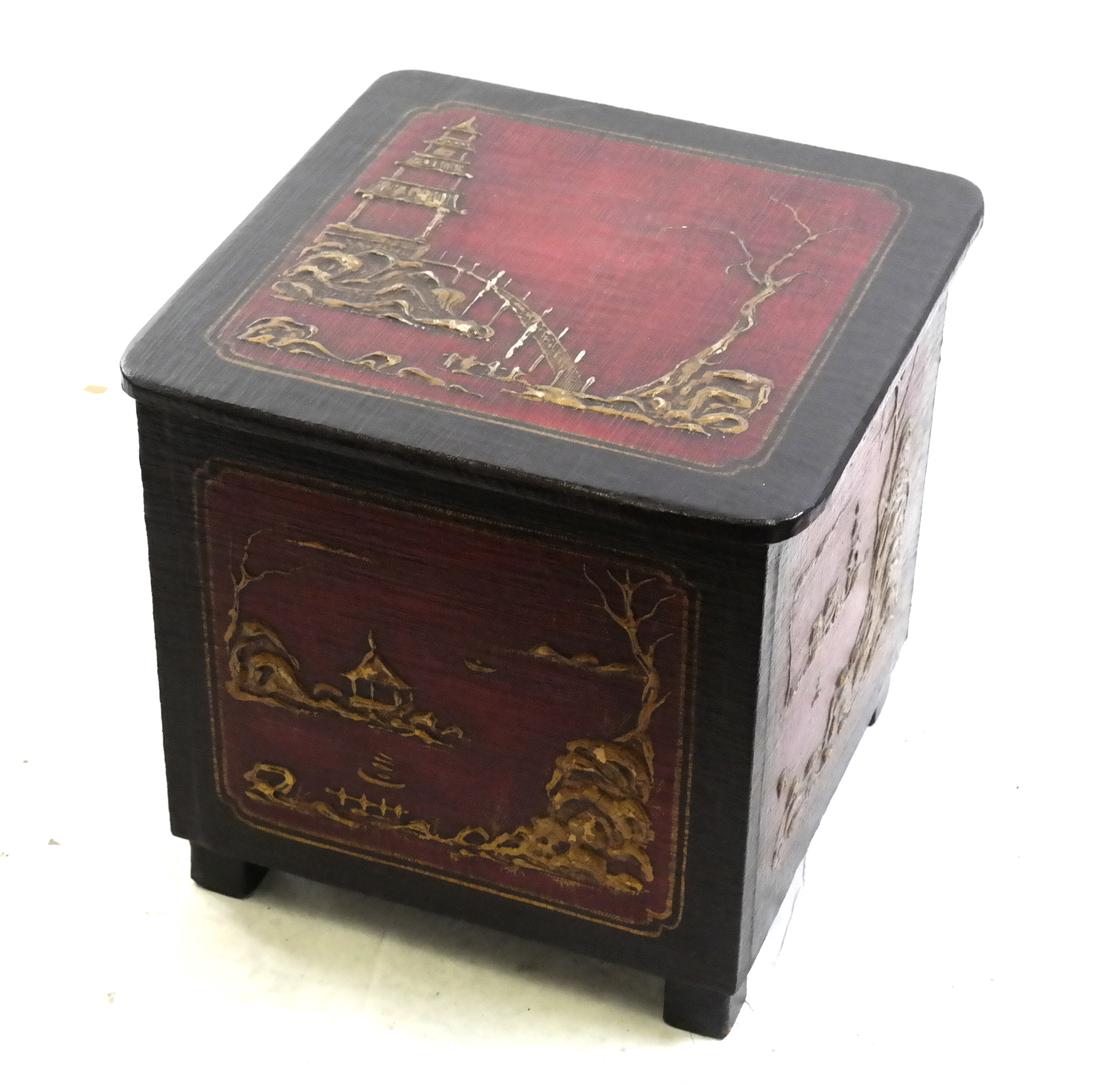 Small Chinoiserie Storage Box (1 of 6)