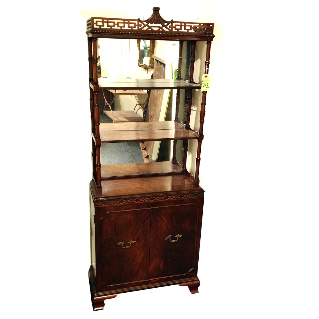 Chinese Chippendale-Style Etagere (1 of 4)