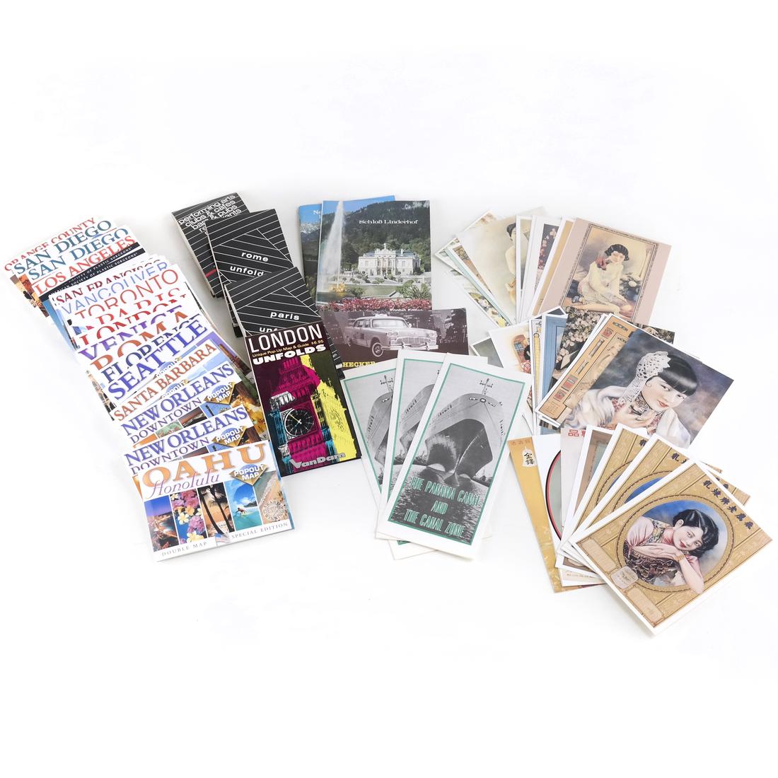 Lot of Pop-Out City Maps, other (1 of 10)