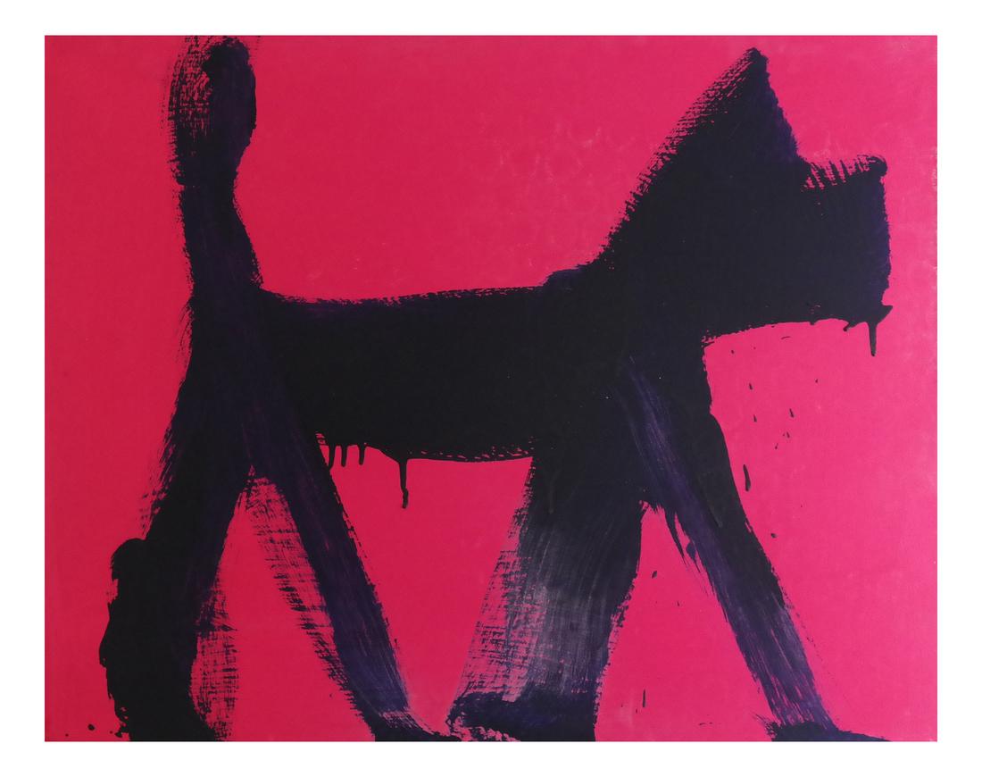 Peter Mayer, "Purple Dog" (1 of 6)