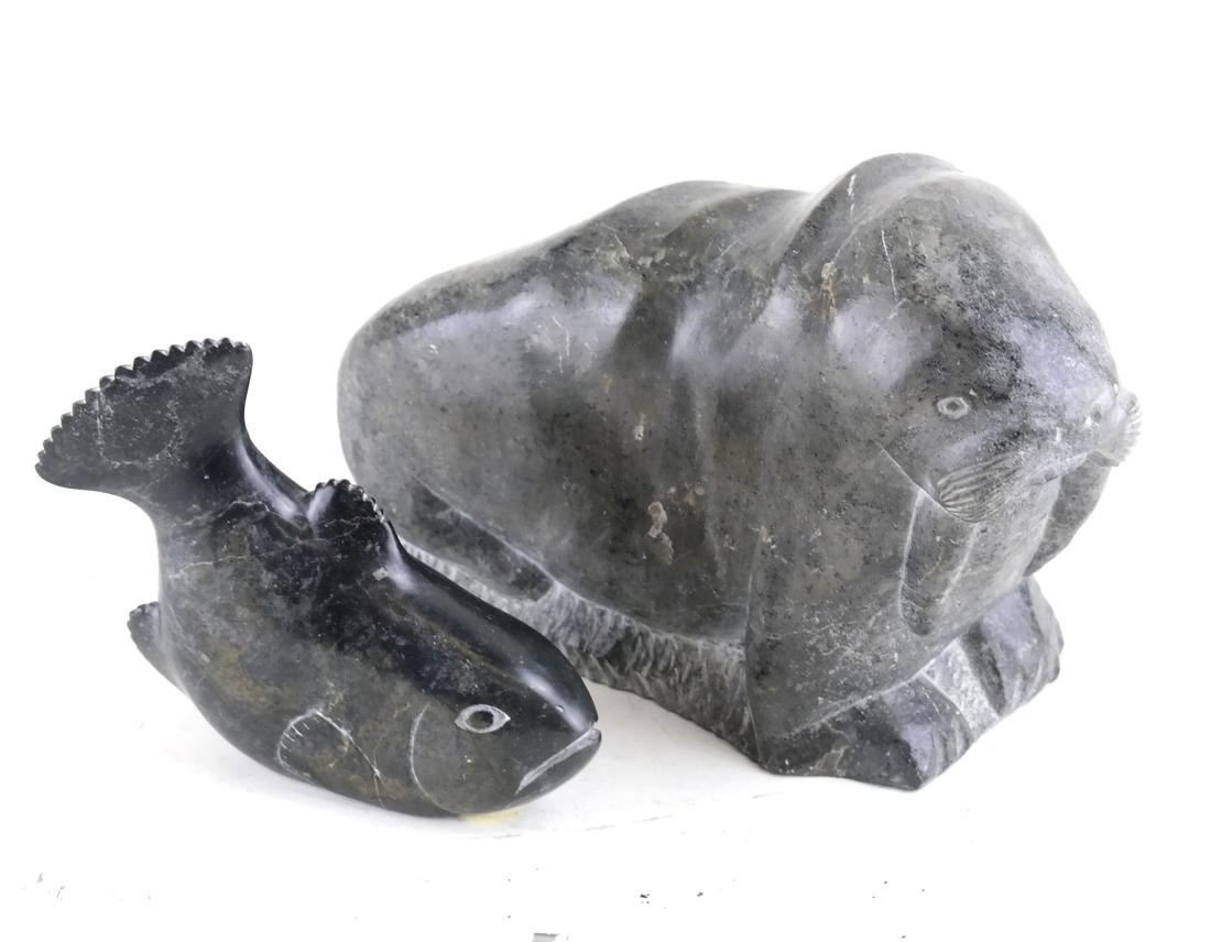 Two Inuit Sculptures (1 of 5)