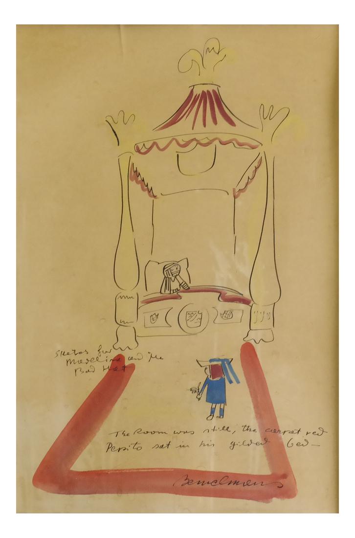 Ludwig Bemelmans, Sketch For Madeline (1 of 5)
