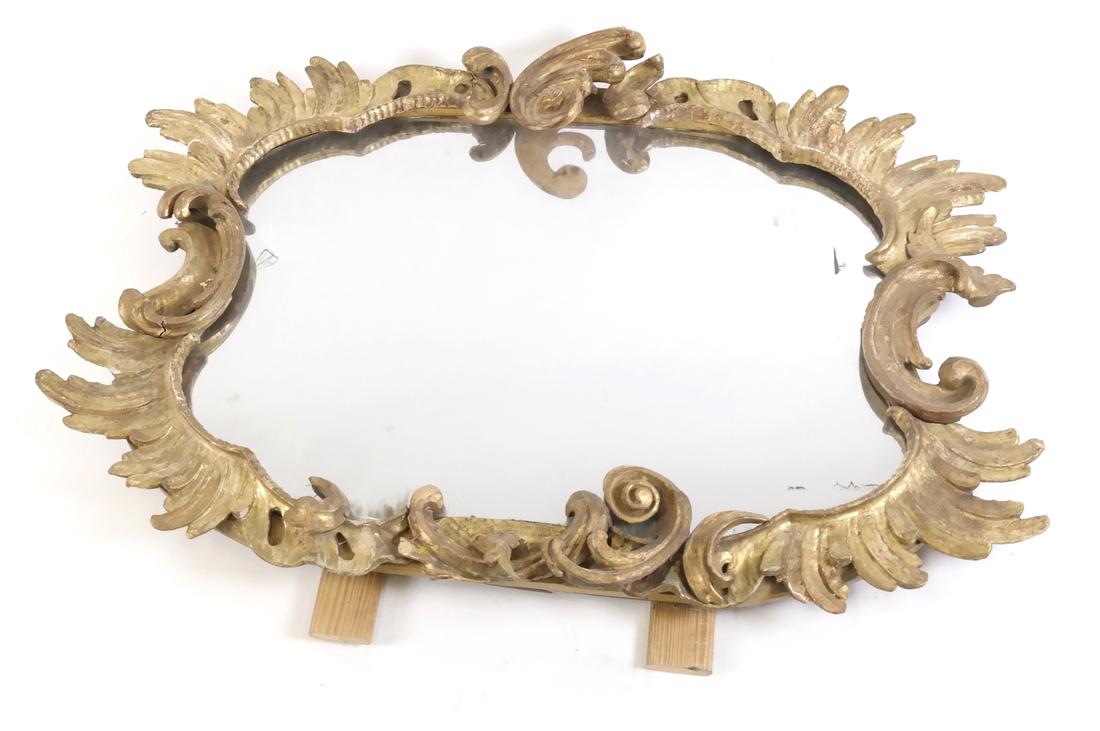 19th Century Rococo-Style Mirror (1 of 9)