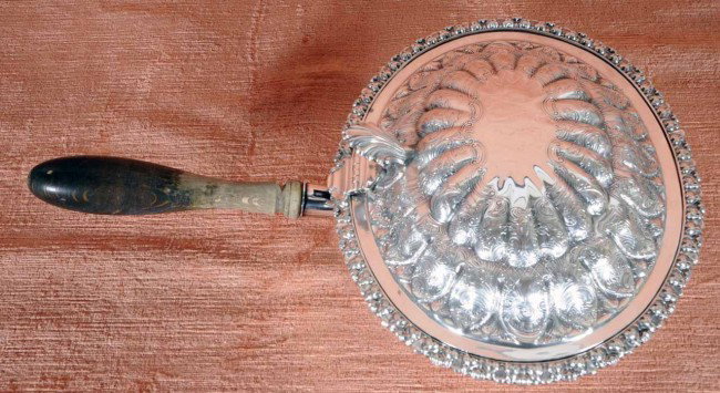 English Silver Plated Silent Butler. Jane Wyman E: English Silver Plated Silent Butler. Jane Wyman Estate