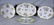 527: LOT OF 4 HEREND SERVING TRAYS. ALL DECORATED W/ MU