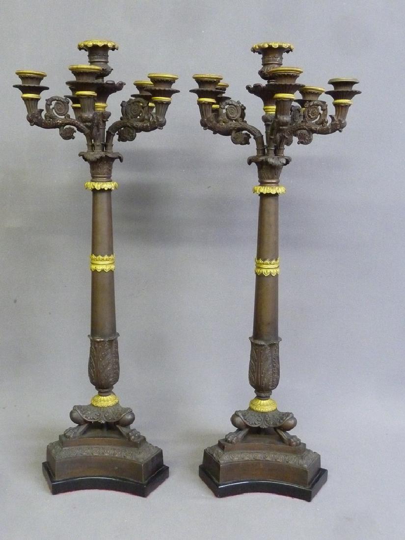 19th Century Pair of Two Color Classical Bronze French (1 of 5)