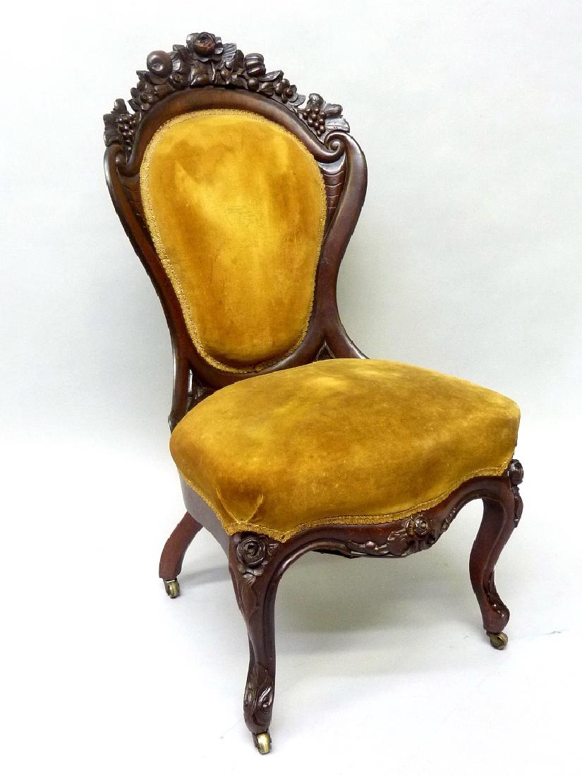 Circa 1850's Rosewood Laminated Chair by JH Belter  in (1 of 4)