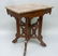 Burl Walnut Circa 1880's Marble Top Parlor Table with