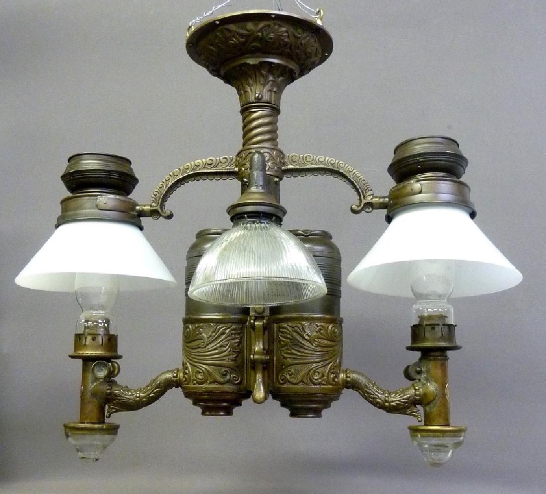 Pullman Train Car Oil & Electric 4 arm Bronze (1 of 10)