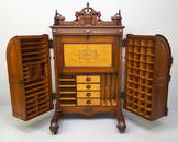 Signed (Manufactured by Wooton Desk Co.Indianapolis