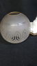 Circa 1850 White Cut to Clear Oil Lamp with Old Etch - 4