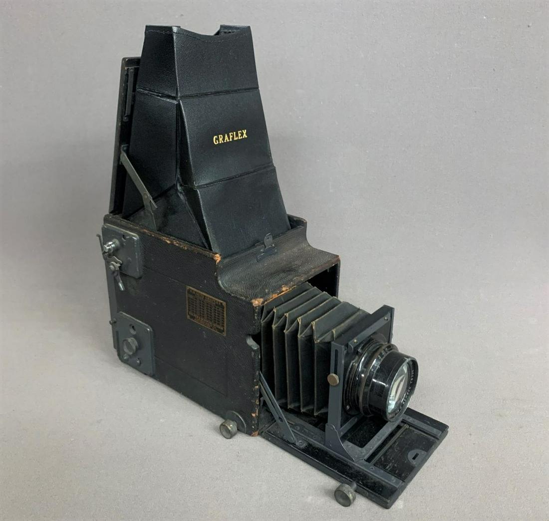 Antique R.B Auto Graflex Box Camera. w/ Goerz Dogmar F4.5 lens dated 1914, Folmer & Schwing Div. (1 of 9)