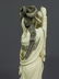 85: A CHINESE CARVED IVORY FIGURE OF QUAN YIN, Hgt. 22 - 8