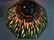 334A: Signed Handel Cattail Overlay Lamp - 4