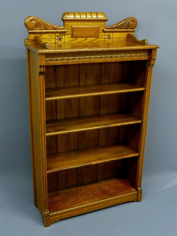 American Spoon Carved Oak Circa 1900 Bookcase found in: American Spoon Carved Oak Circa 1900 Bookcase found in John H. Knapp house Menomonie WI - height 56" w 33" d 12" - very good original finish and condition