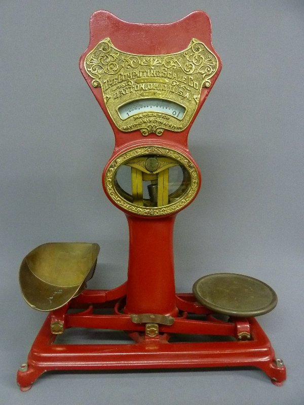 Signed “The Computing Scale Co. Dayton, Ohio , Style - Jan 04, 2014