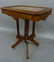 American Circa 1880's Burl Walnut Marble Top Parlor - 2