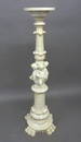 Fantastic 19th Century Hand Carved Marble 62" Pedestal