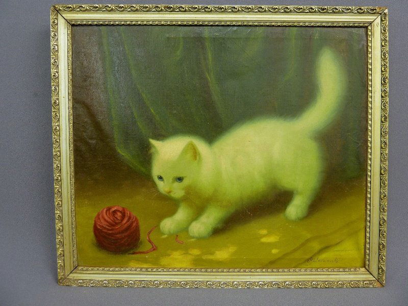 Signed oil on canvas" Boleranszky" Beno - 1885 Hungary (1 of 3)