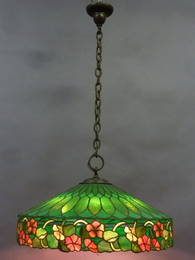 Duffner and Kimberly Nasturtium Border Leaded Glass