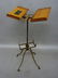 Circa 1900 Oak Dictionary and Book Stand Signed